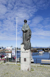 Den siste viking [Skulptur]