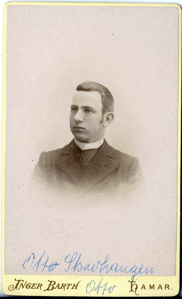 Otto Skavhaugen.
Bilde er fra fotoalbum GM.036888.