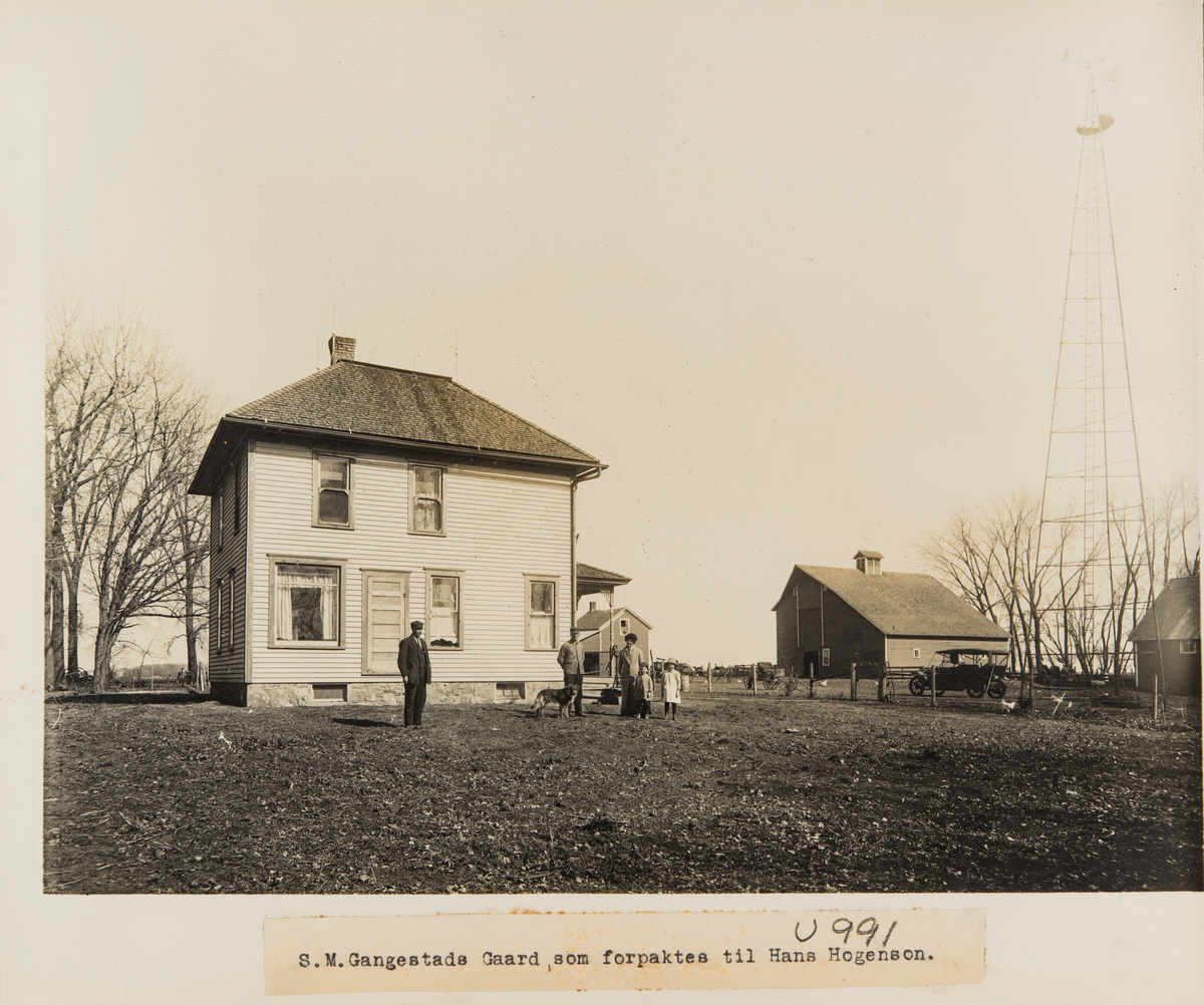 S.M. Gangestads gård som forpaktes til Hans Hogeson.

Bode, IA