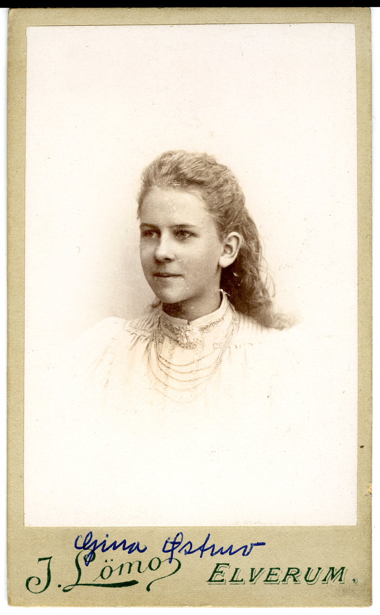 Gina Østmo.
Bilde er fra fotoalbum GM.036888.