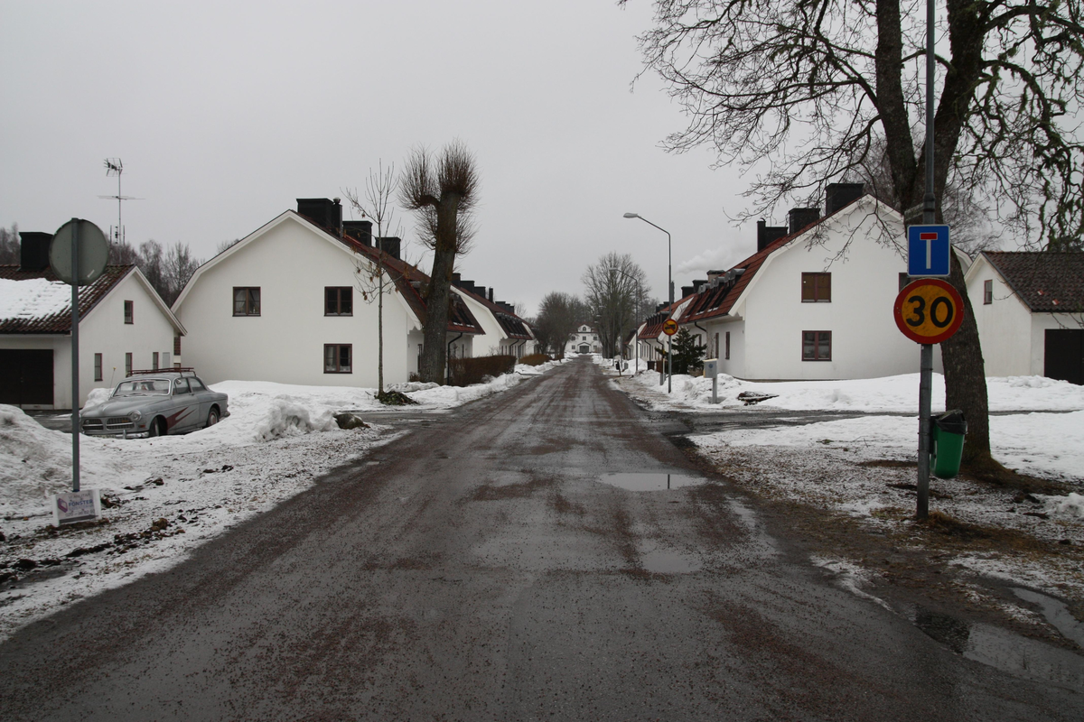 Bruksgatan, Gimo bruk, Skäfthammars socken, Uppland 2011