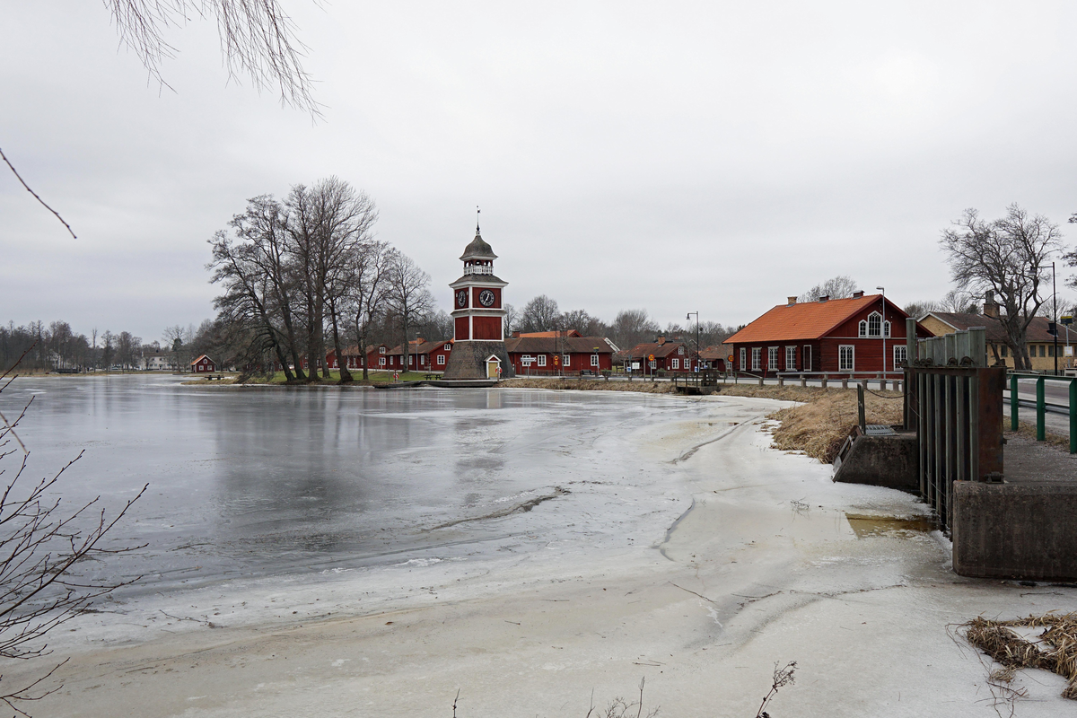 Klocktorn, Karlholms kyrka, Karlholms bruk, Västlands socken, Uppland 2023