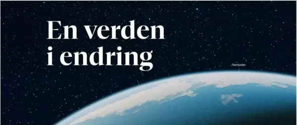 En verden i endring