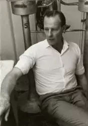 Porträtt av Åke på Göteborgs Jästfabrik i Krokslätt, Mölndal