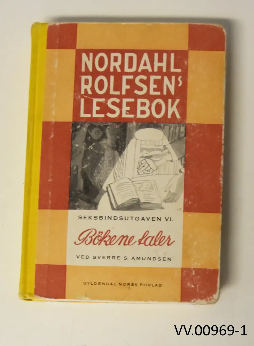 Nordahl Rolfsens Lesebok. bind 6. Gyldendal Norsk Forlag. Sidetall 379