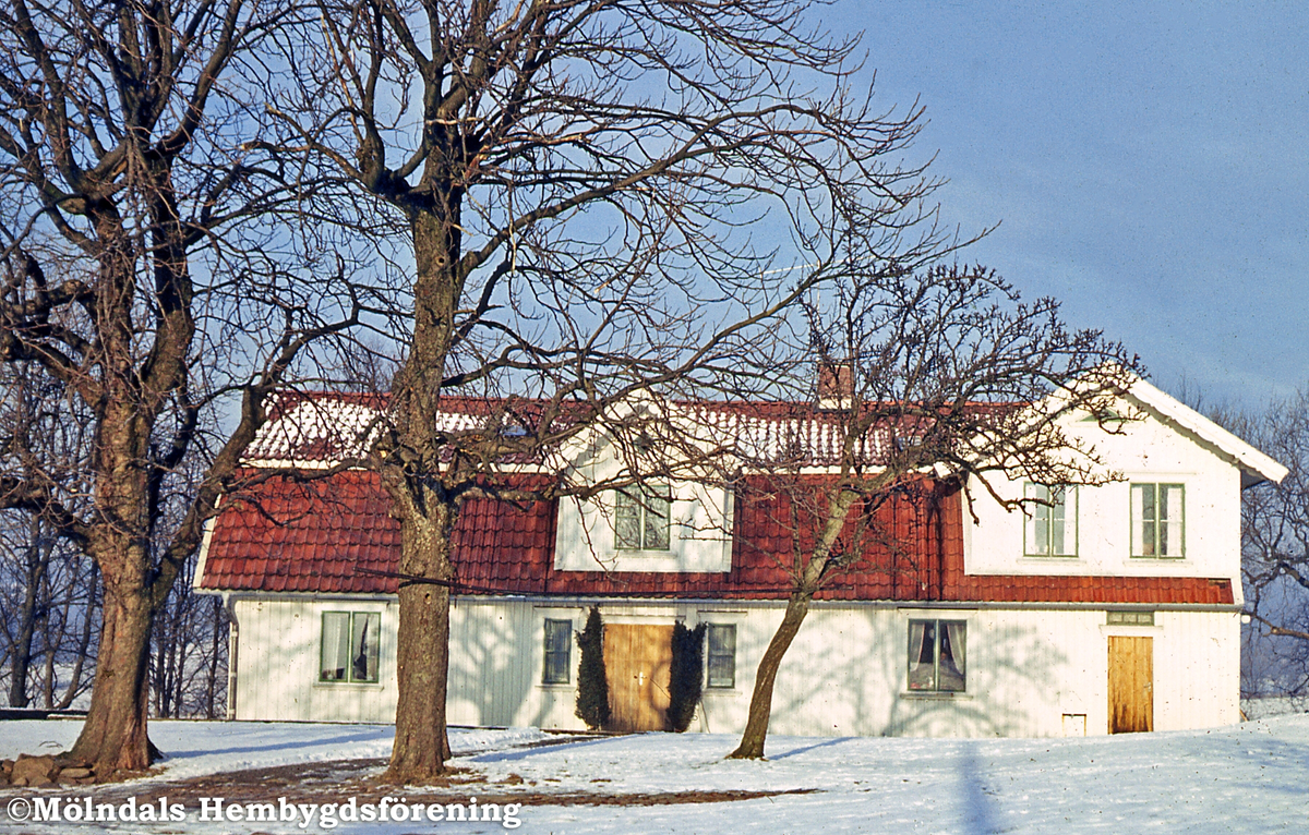 Bostadshus på Ryttargården 1 i Eklanda, Mölndal, på 1960-talet.