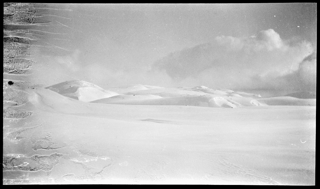 fjell, snø