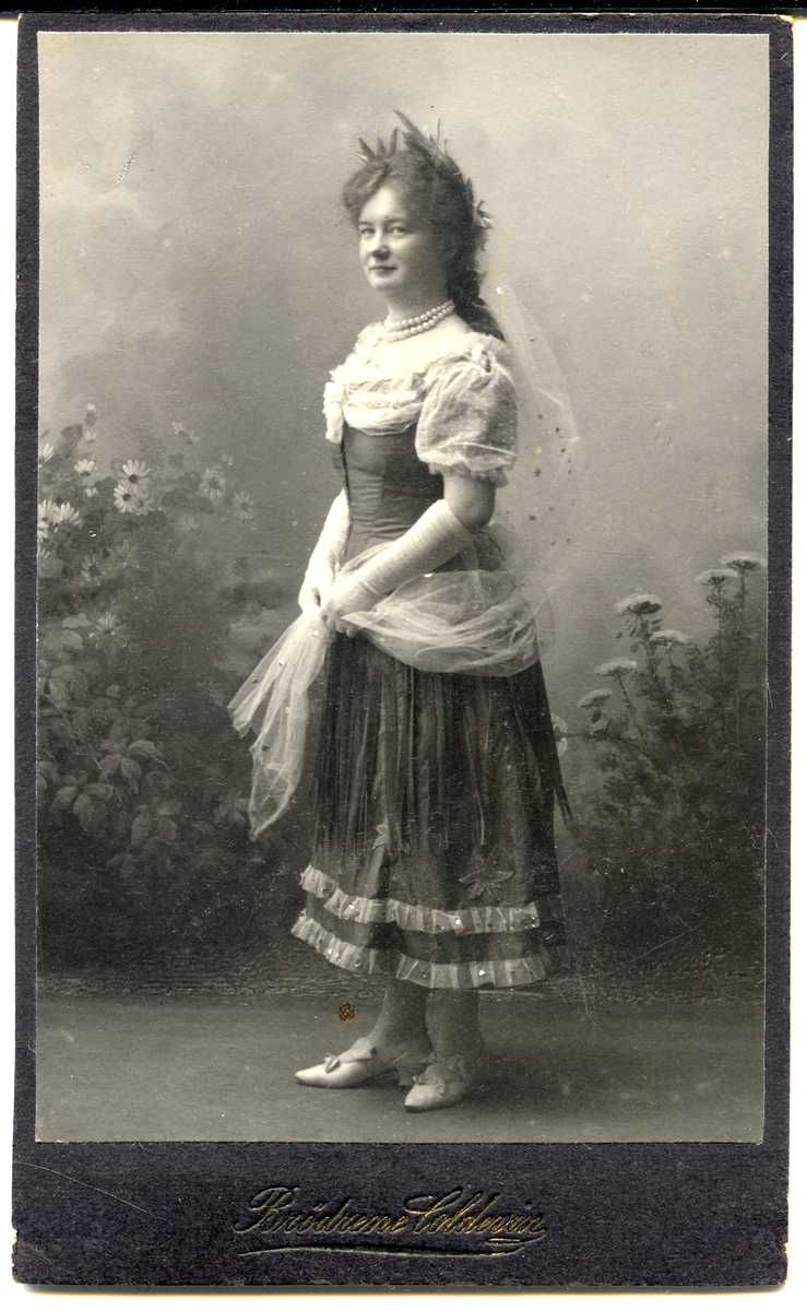 Grace Bech Jürgensen, Mosjøen.
Bilde er fra fotoalbum GM.036888.