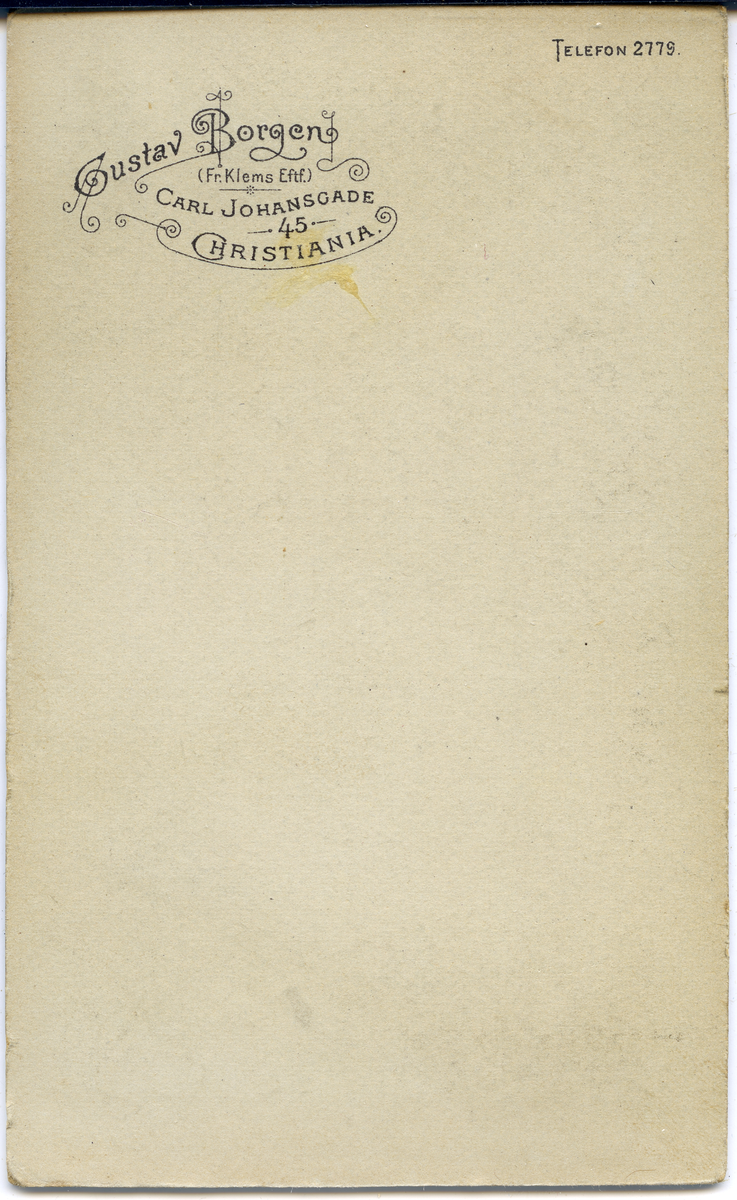 Signe Larsen g.Kielland.
Bilde er fra fotoalbum GM.036888.
