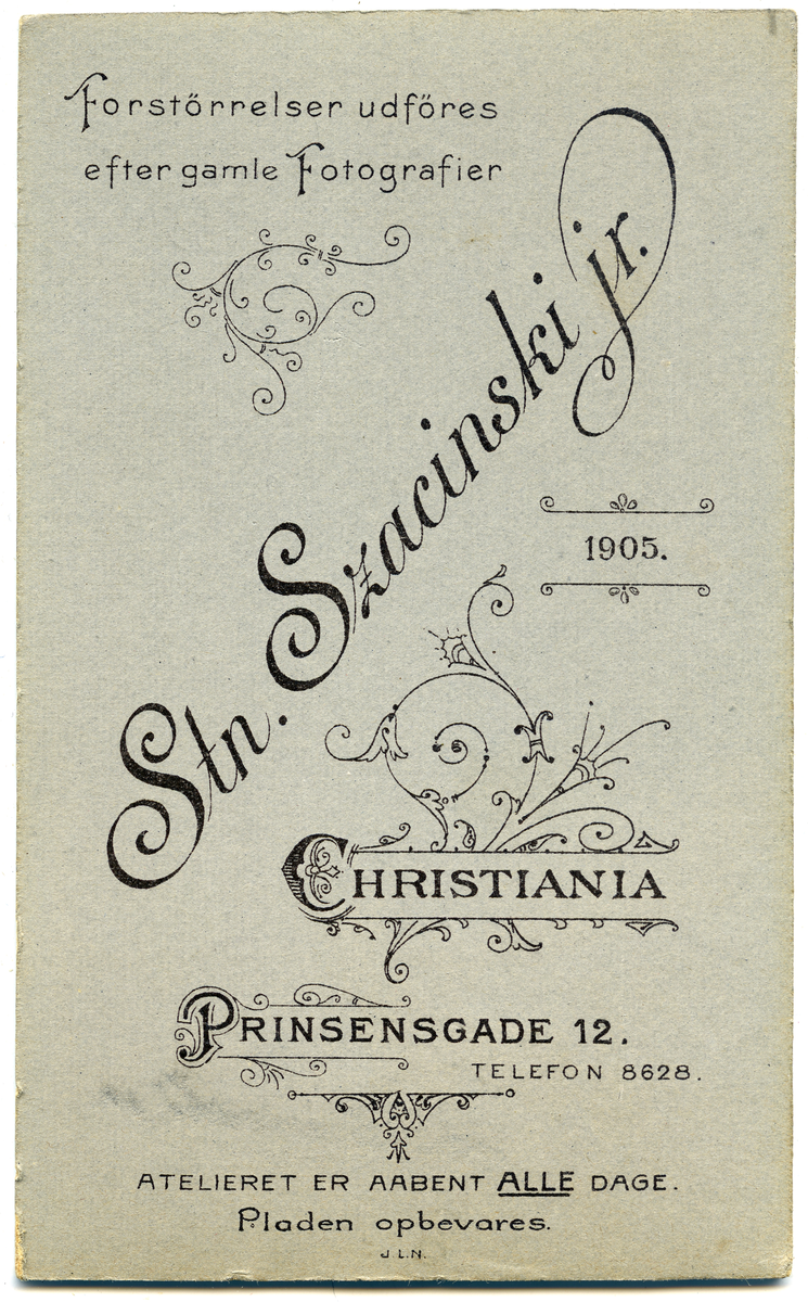 Lilly Johansen.
Bilde er fra fotoalbum GM.036888.