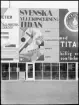 Stockholmsutställningen 1930
Fasader med butiker och reklam, Svenska Yllekoncernen