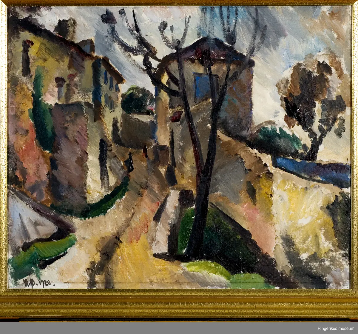 Malt av Hans Ødegaard  i 1920