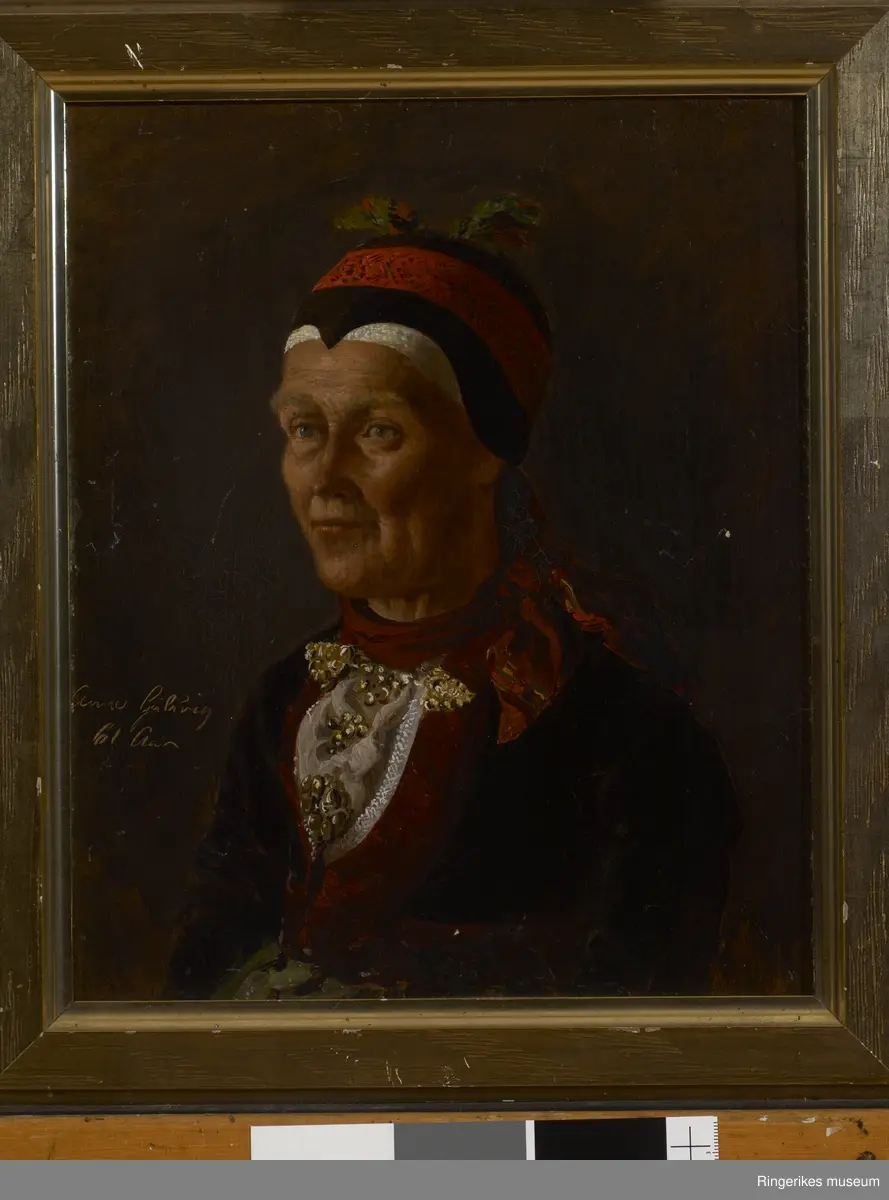 Kvinneportrett 
Anna Gulsvik fra Gulsvik