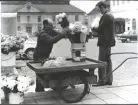 Arboga sf.
Torghandel på Stora torget. Slutet 1960-talet.