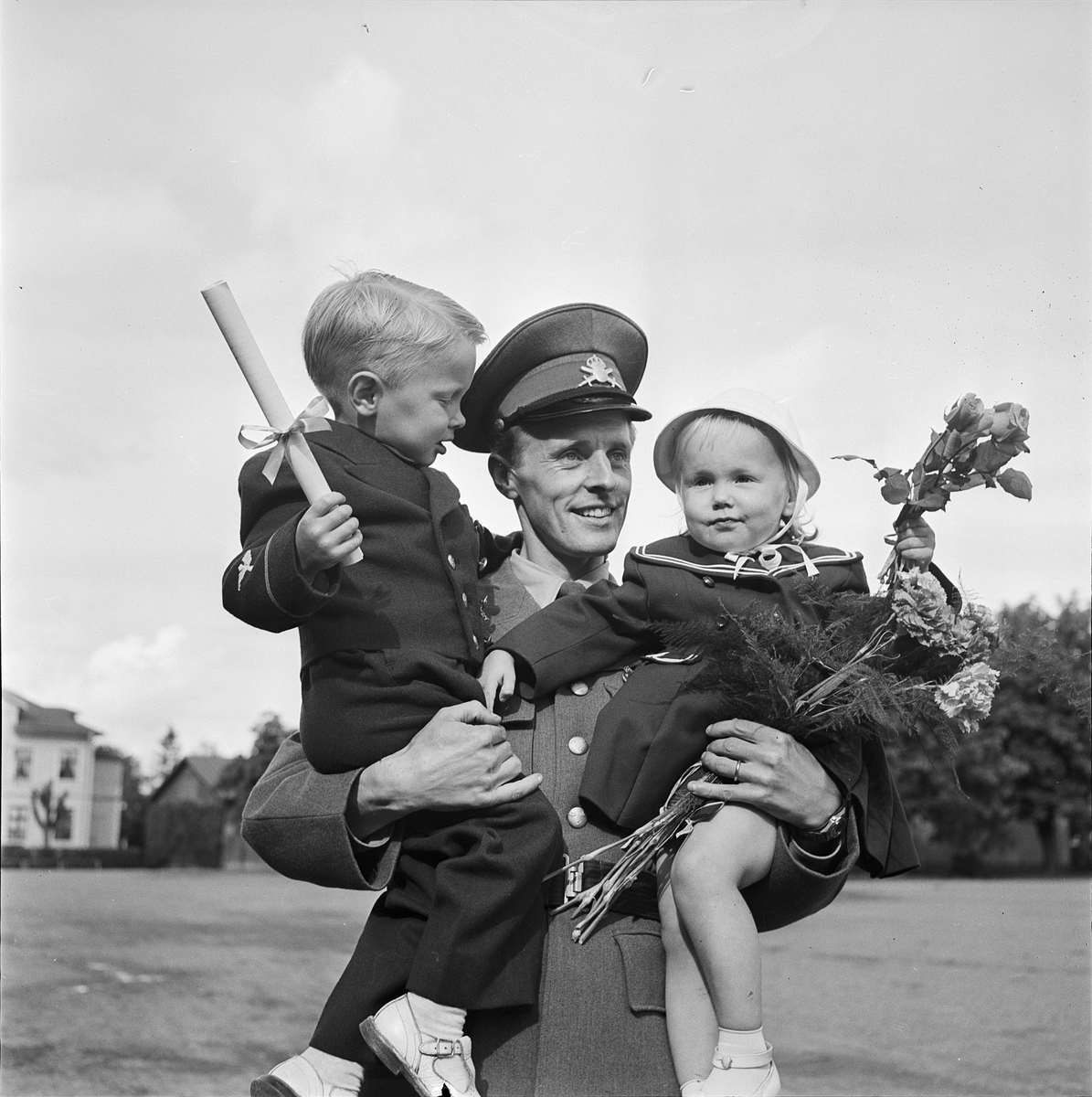 Underofficersexamen vid AUS, Uppsala 1956