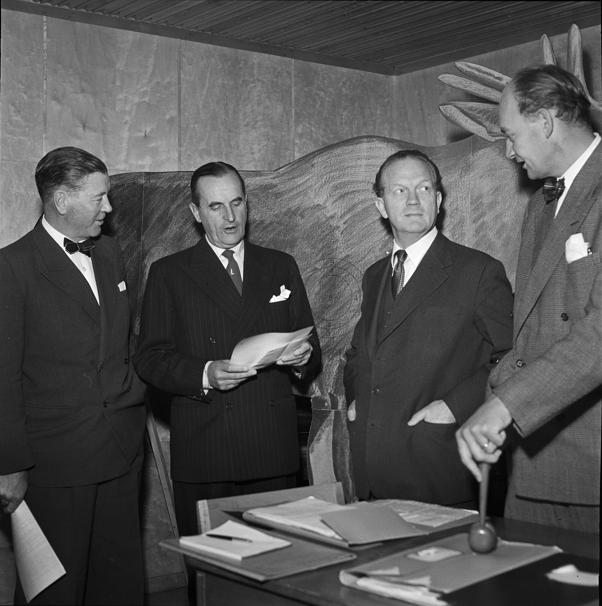Upplandsjägarnas årsmöte, Uppsala 1956