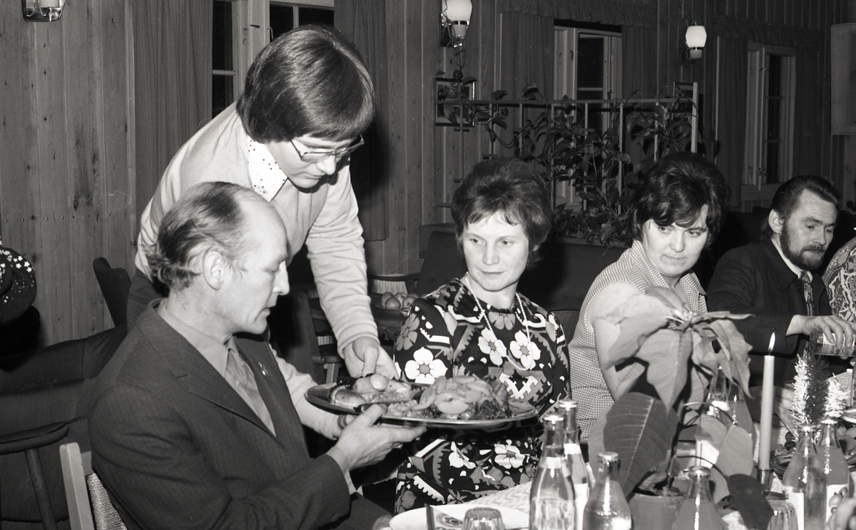 Bilde fra ungdomsklubbens julebord. 