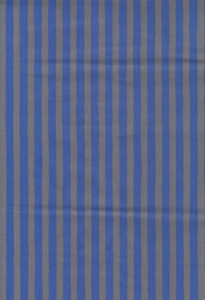 Provbitar: Ränder i gult-grått samt svart-rött, blått-grått, beige-rött, beige-turkos, beige-gråblått.