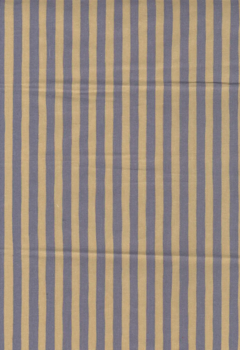Provbitar: Ränder i gult-grått samt svart-rött, blått-grått, beige-rött, beige-turkos, beige-gråblått.