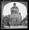 511 Gripsholms Slott för Allers. Griptornet från borggården.