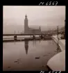 1723 B Stämningsmotiv, Stockholm Feb 1948; Stämningsbilder över Sthlm från Stadshuset Mars 1948