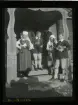 Folkmusiker. Skansen, Stockholm.