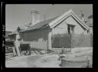 Hus på Nordenskjöldsgatan. Björkholmen, Karlskrona.