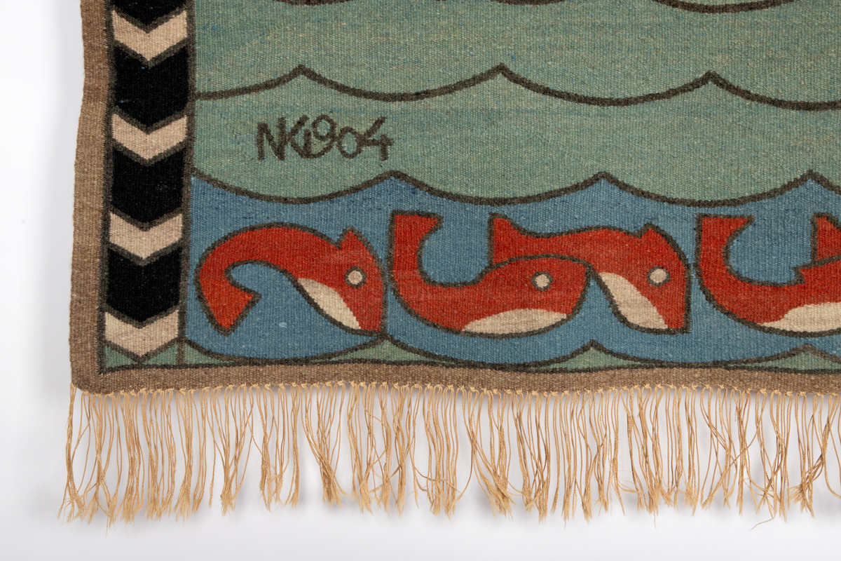 Jens Thiis oppgir at motivet fra Najadene er hentet fra Ovids "Metamorfoser". Jens Thiis. "Beretning om museets virksomhed i 1903", i Nordenfjeldske Kunstindustrimuseum Årbog 1892-1903, red. av Jens Thiis 111-142 (Trondhjem: Nordenfjeldske Kunstindustrimuseum, 1904), 114. Muligens bok IV. 35-54, hvor en najade omskaper unge menn til fisker.