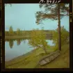 2771/53 Landskap-natur Sjö i Dala-Järna Höst i Österbybruk