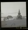 Hackås medeltida kyrka med klockstapel, Jämtland.