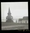 Hackås medeltida kyrka med klockstapel, Jämtland.