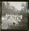 Dansuppvisning. Folkdanslag. Skansen, Stockholm.