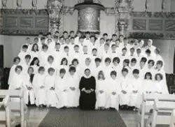 Konfirmanter Tynset kirke 1968