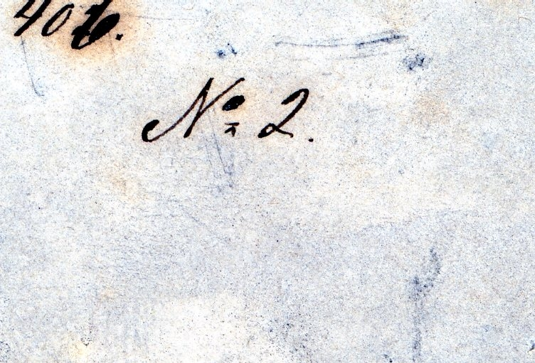 Bergskolens samling
Angitt i "Tillægs-Katalog til Sølvværkets Mineralsamling", Laurits Meinich 1865
under "5 Fahrter ned i Kongens Grube"

Etiketter:
406.
No. 2

406
No. 2
12 Ltr
1.4 mg

Nr. 372
Hornblendeskifer
Mrk. nr. 2

Nr. 371.
Hornblendeskifer
Mrk. nr. 2