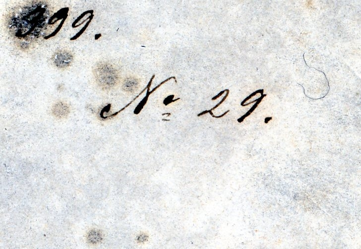 Bergskolens samling
Angitt i "Tillægs-Katalog til Sølvværkets Mineralsamling", Laurits Meinich 1865
under "Ka i Kongens Grube, Fredriks Stoll, 2 stykker"

Etiketter:
399.
No. 29
Fr. St.
0,5 mg.

399.
No. 29

Nr. 375
Glimmerskifer m/kis
Mrk. nr. 29

Nr. 389
Glimmerskifer
Mrk. nr. 29