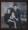 Lövenberg med familj, 1946.