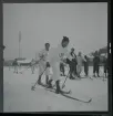 D.M.-skidstafett vid Saltsjöbaden, 6 februari 1945.