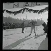 D.M.-skidstafett vid Saltsjöbaden, 6 februari 1945.