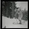 D.M.-skidstafett vid Saltsjöbaden, 6 februari 1945.