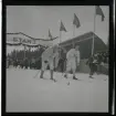 D.M.-skidstafett vid Saltsjöbaden, 6 februari 1945.