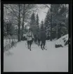 Sv.D. skid-skyttetävling vid Tullinge, 28 januari 1945.