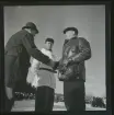 SM på skidor i Kramfors, 1945.