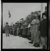 SM på skidor i Kramfors, 1945.