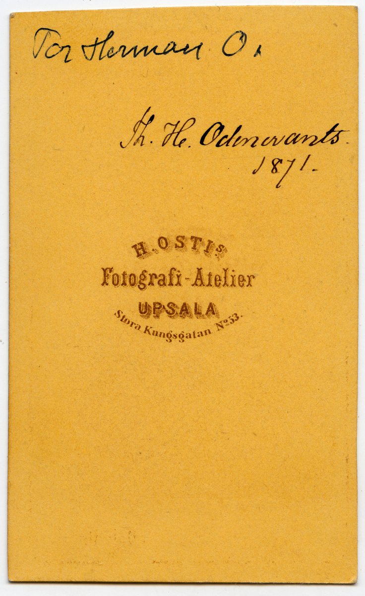 Porträtt på Thor Herman Odencrants var en svensk jurist. Född den 20 november 1849 i Ljungarums socken, Jönköpings län, död den 8 juli 1934 i Borås.