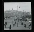 Trafik på Galata-bron. Allhem SP 247 Istanbul