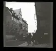 Vy västerut på Hornsgatan från Repslagaregatan, Stockholm.
61/1941 Konrad Elméus Nm 4