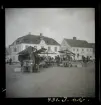 Torghandel på Stortorget, Laholm.