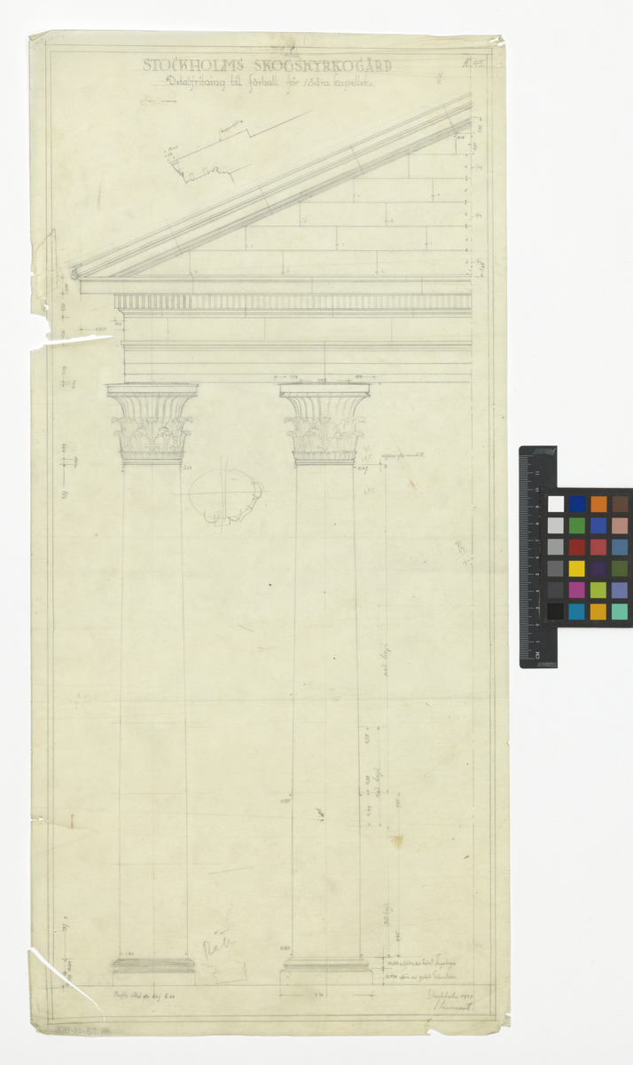Ritning -ArkDes / DigitaltMuseum