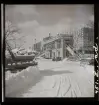 Bygge av/vid restaurang Solliden på Skansen i Stockholm.