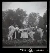 Folkdanslag. Skansen, Stockholm.